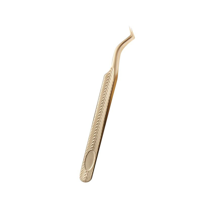 Gold non-slip tweezers