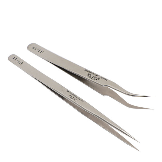 Beginner Straight Curved Tweezers