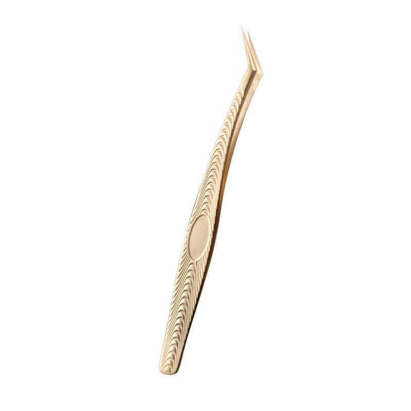 Gold non-slip tweezers