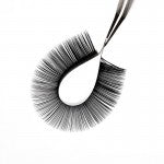 Sample-Cashmere Lashes 0.03/0.05mm Silk Volume Dark Matter Black(18 Rows)